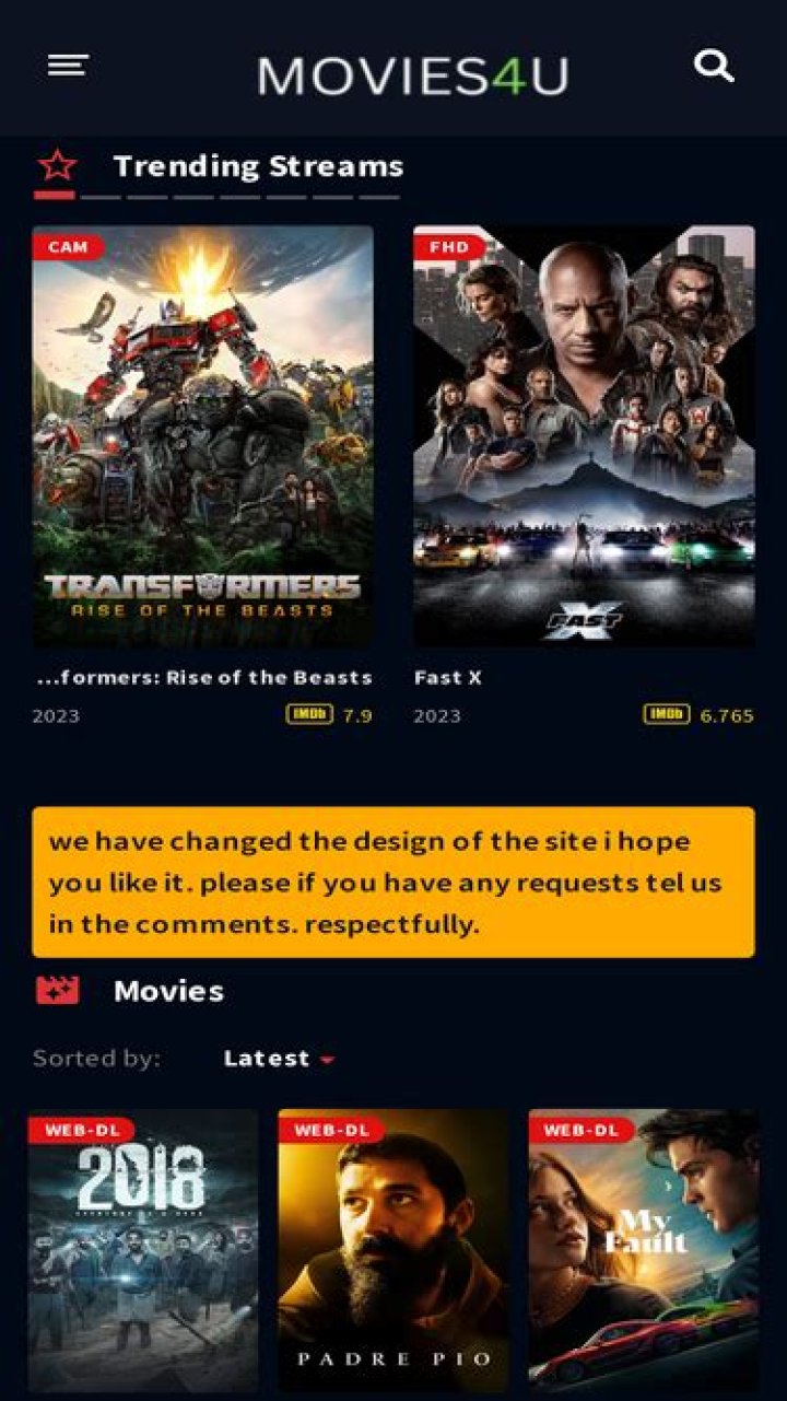 1 Movies4u: Your Ultimate Destination for Streaming Entertainment