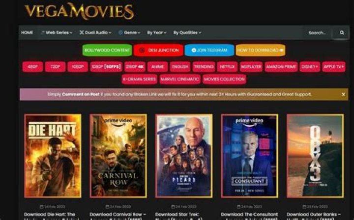 VegaMovies Si: Your Ultimate Destination for Movie Entertainment